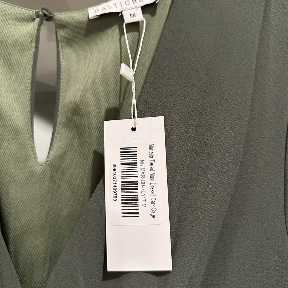 Baltic Born Sage Green Maxi Dress